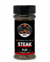 Load image into Gallery viewer, 10-42 BBQ Steak Seasoning (NO MSG, 0 Calorie) | Premium Steak Rub &amp; Meat Seasoning for Grilling Beef, Pork, Ribeye, Tomahawk &amp; Sirloin | Bold Garlic Herb BBQ Rub &amp; Dry Rubs for Smoking | 5.5 oz
