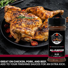 Load image into Gallery viewer, 10-42 Steak Seasoning Gift Set – 3 Premium BBQ Rubs: All-Purpose, Steak &amp; Coffee Rub | Gourmet Meat Seasoning Variety Pack for Grilling Beef, Chicken, Pork, Turkey &amp; Brisket | No MSG, 0 Calorie
