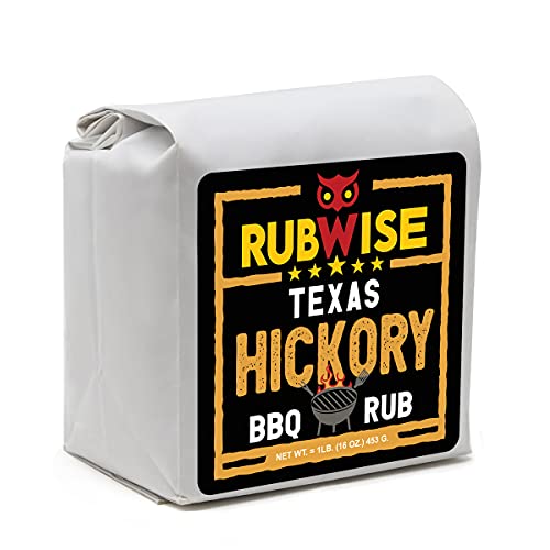 RubWise Texas Style Hickory BBQ Rub (No MSG) (1lb)