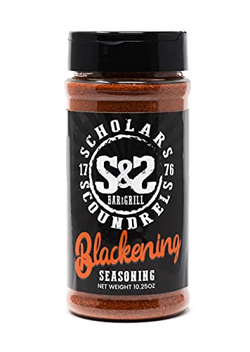 Scholars & Scoundrels Bar and Grill Blackening Seasoning (Gluten Free) (No MSG) (10.25 oz)