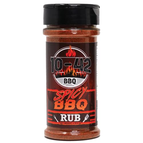 10-42 BBQ Spicy Seasoning BBQ Rub (No MSG) (5.5oz)